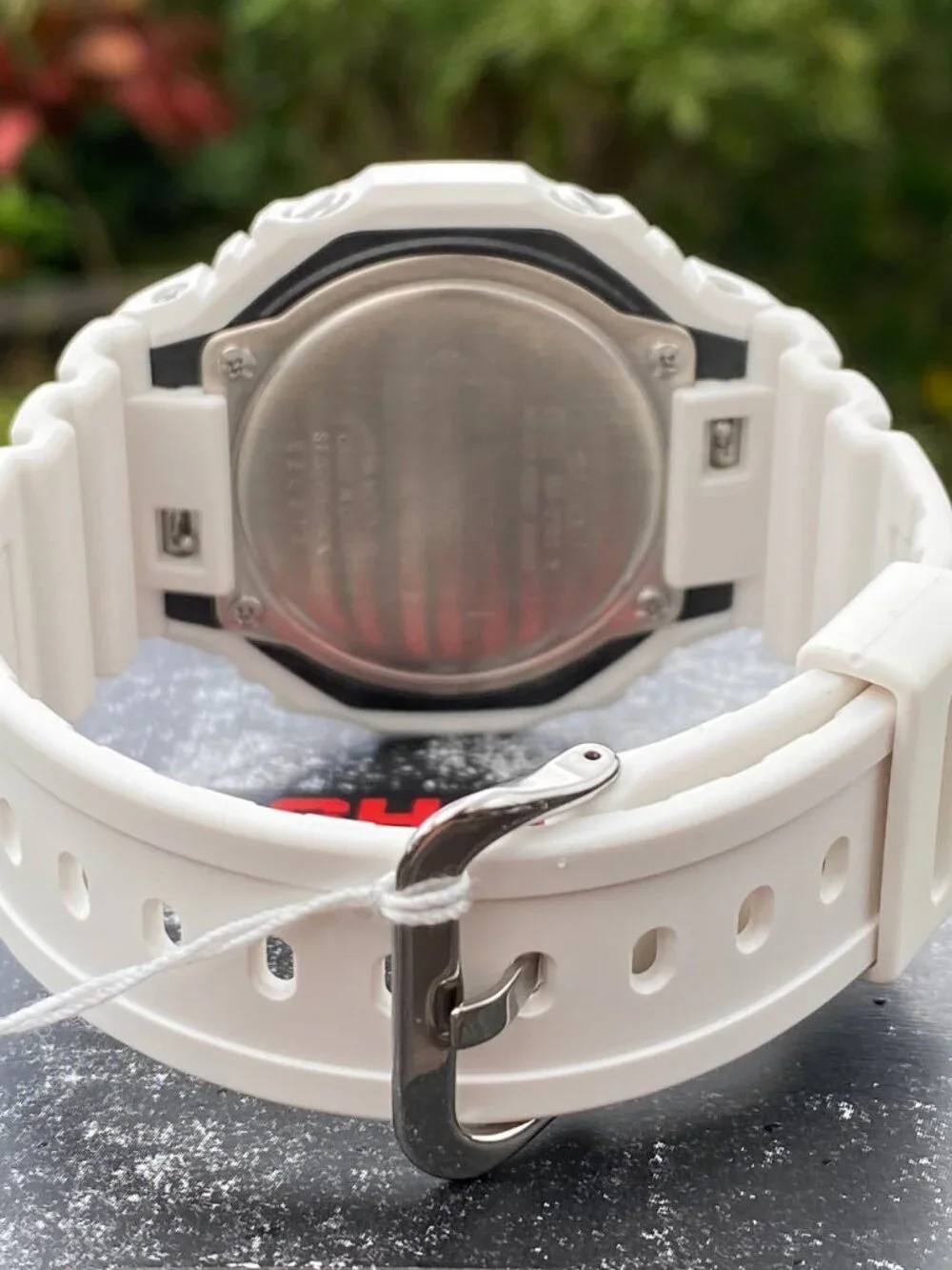 New Casio G-Shock GA2100 White Rainbow Carbon Digital Watch Limited Edition MOD